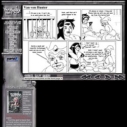 Pseudome' Studio LLC: Van Von Hunter: Hunter of evil...stuff. Comic #1 02/14/02