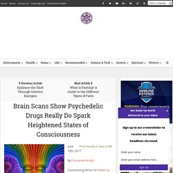 Brain Scans Show Psychedelic Drugs Really Do Spark Heightened States of Consciousness