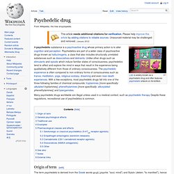 Psychedelic drug