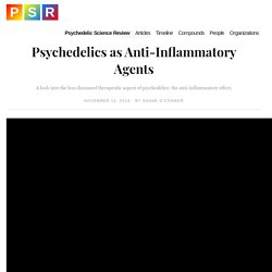 Psychedelics as Anti-Inflammatory Agents
