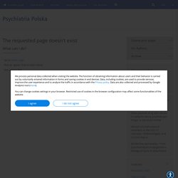 Psychiatria Polska - 1181Z