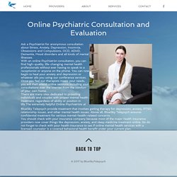 Online Psychiatric Evaluation