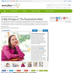 14 Big Changes in 'The Psychiatrist's Bible' - Emotional Health Center