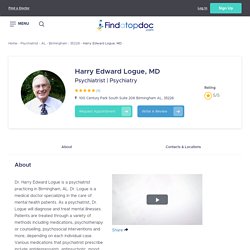 Harry Edward Logue, MD, Psychiatrist