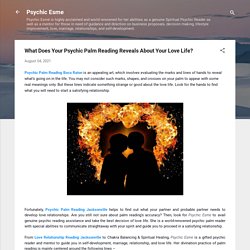 What Does Your Psychic Palm Reading Reveals About Your Love Life?