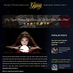 How psychic readings affect choices in life and make them better?