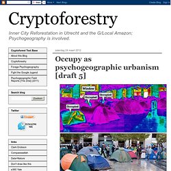 Occupy as psychogeographic urbanism [draft 3]