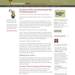 The Power of Why: Your Psychological Ally To Marketing Success! - Marketing - Psychotactics - Big and Small Business Ideas