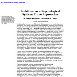 Buddhism as a Psychological System, by G. Virtbauer