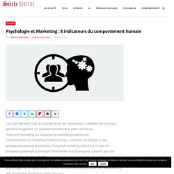 Psychologie et Marketing : 8 indicateurs du comportement humain