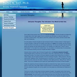 Martin N. Seif, PH.D. Clinical Psychologist Anxiety Disorders Treatment - Resources