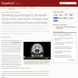 Stanford psychologist's 18-month study of his own brain reveals surprises