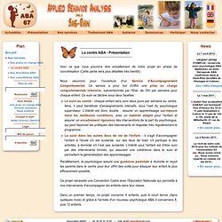 ABA Autisme Alsace, psychologues ABA, traitement methode ABA enfants autistes - ABA67