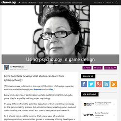Using psychology in game design