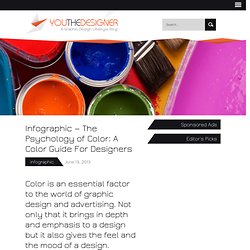 The Psychology of Color: A Color Guide For Designers