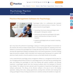 Psychology Practice Management Software Australia