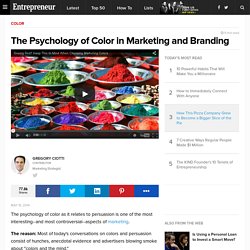 The Psychology of Color in Marketing and Branding