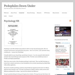 Pedophiles Down Under