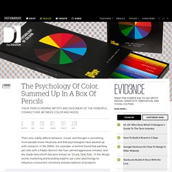 The Psychology Of Color, Summed Up In A Box Of Pencils