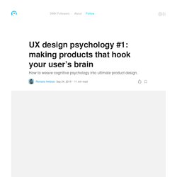 Cognition in UX design
