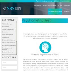 Psychometric Test Practice & Assessment Online