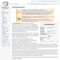 Psychomotricien