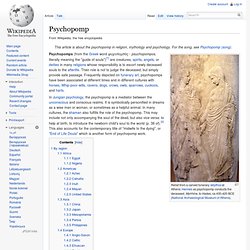 Psychopomp - Wikipedia, la enciclopedia libre