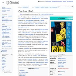 Psychose (film)***