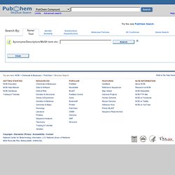 PubChem Structure Search