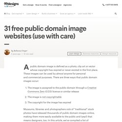 31 Free Public Domain Image Websites