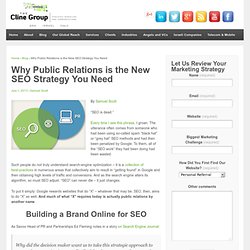 Public Relations is the New SEO Strategy You Need
