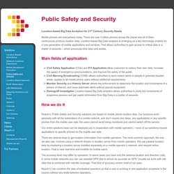 Public Safety and Security