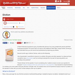 Diction