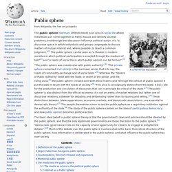 Public sphere