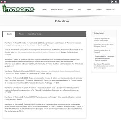 Publicações - Plantas Invasoras em Portugal