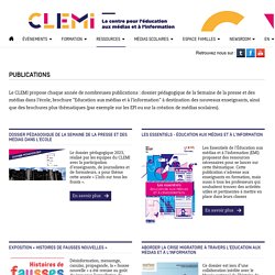 Publications téléchargeables du CLEMI