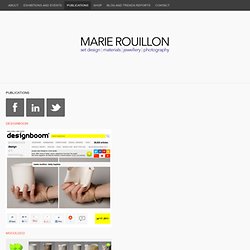 Events and publications « Marie ROUILLON