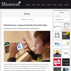 Museum Identity Ltd - high-quality conferences, study days, publications, for professionals