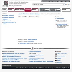Publications et services - Vidéo : « Les chiffres du chômage en questions »