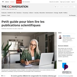 Petit guide pour bien lire les publications scientifiques