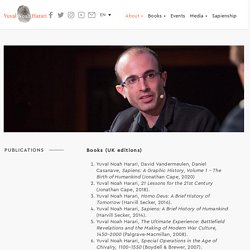 Publications - Yuval Noah Harari