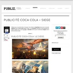 Publicité Coca Cola – Siege