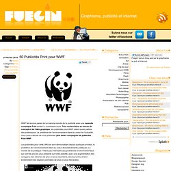 50 Publicités Print pour WWF
