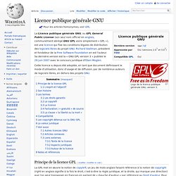 Licence publique générale GNU