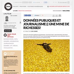 Données publiques et journalisme: une mine de richesses! » Article » OWNI, Digital Journalism