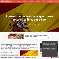 Espagne : les données publiques seront ouvertes et libres par défaut