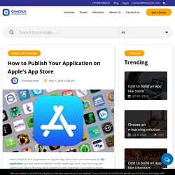 How to Publish Your Application on Apple's App Store