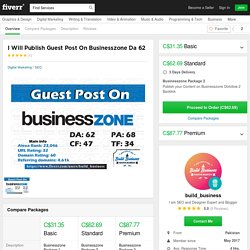 publish Guest Post On businesszone DA 62