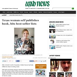 Texas woman self publishes book, hits best-seller lists