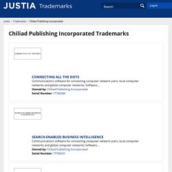 Chiliad Publishing Incorporated Trademarks